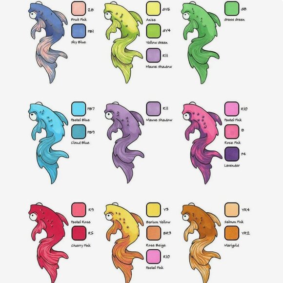 Ohuhu 216 Honlulu Color Dual Tips Alcohol Art Markers - Picture 5 of 7